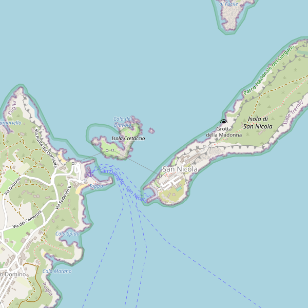 Thumbnail mappa monumenti di Isole Tremiti