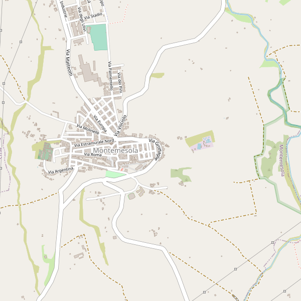 Thumbnail mappa stradale di Montemesola