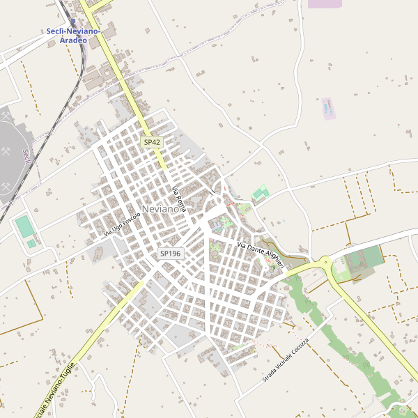 Thumbnail mappa stradale di Neviano