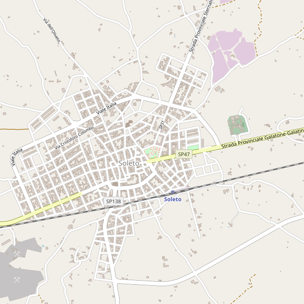 Thumbnail mappa polizia di Soleto