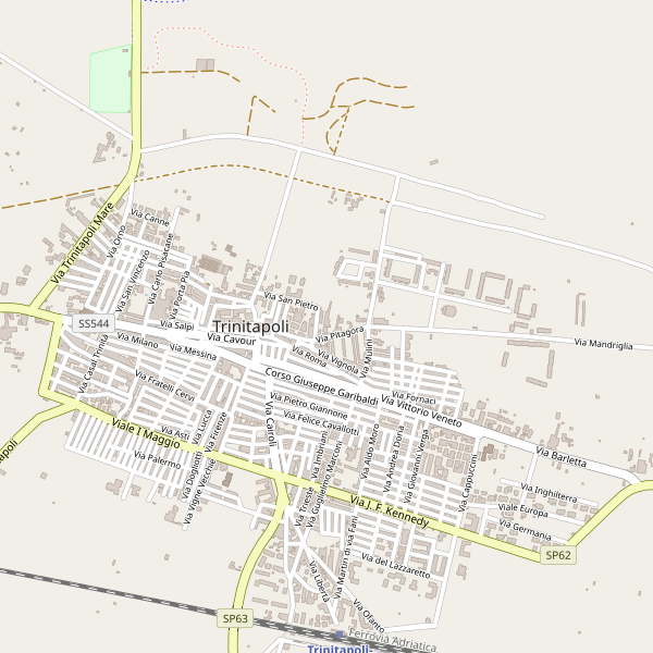 Thumbnail mappa profumerie di Trinitapoli