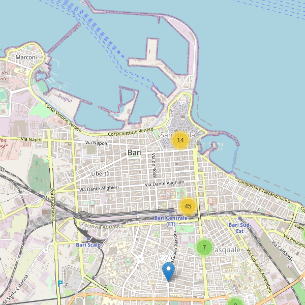 Thumbnail mappa abbigliamento di Bari