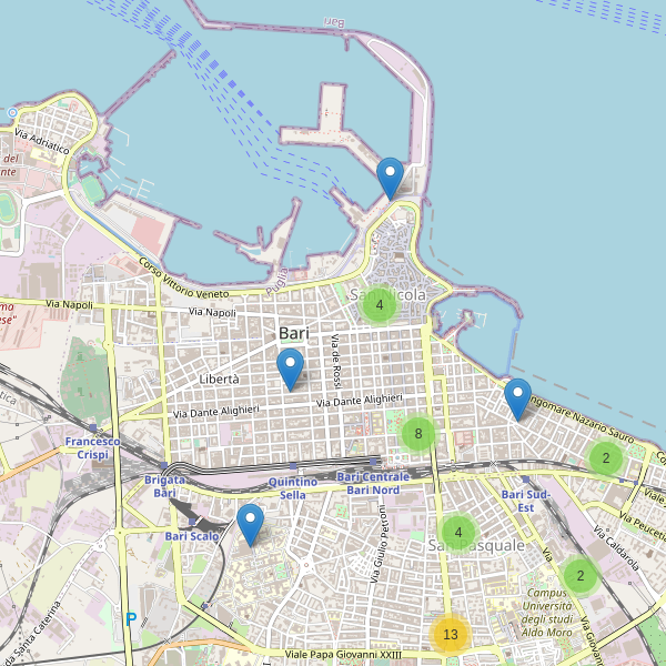 Thumbnail mappa bancomat di Bari