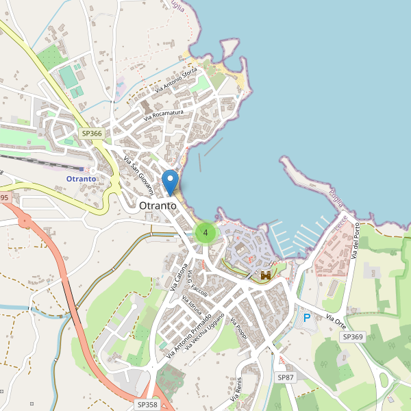 Thumbnail mappa bancomat di Otranto