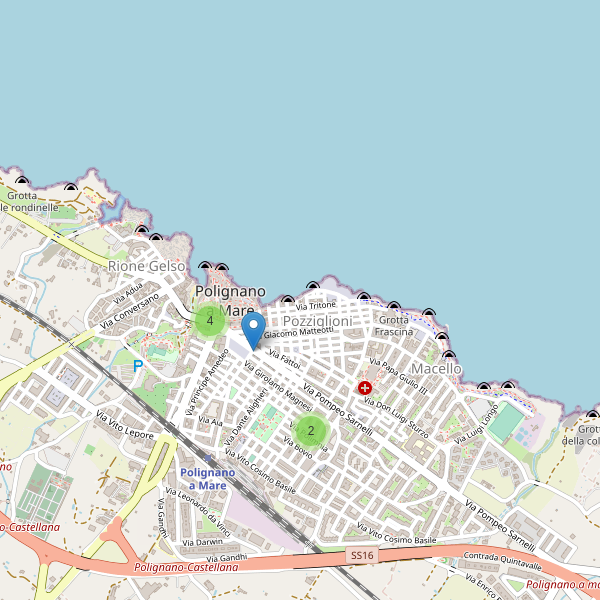Thumbnail mappa bancomat di Polignano a Mare