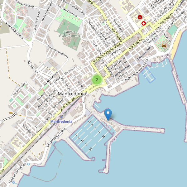 Thumbnail mappa bar di Manfredonia