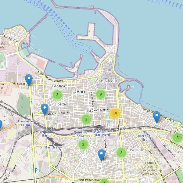 Thumbnail mappa farmacie di Bari
