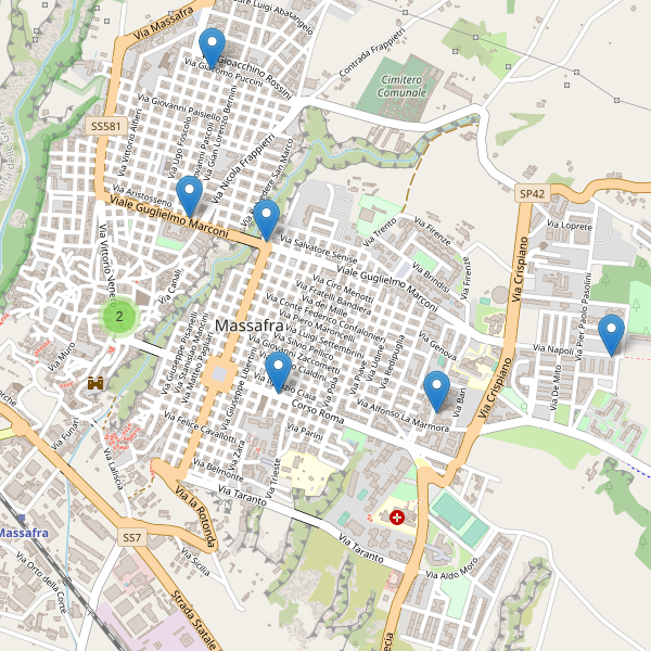 Thumbnail mappa farmacie di Massafra