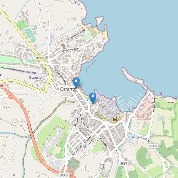 Thumbnail mappa farmacie di Otranto