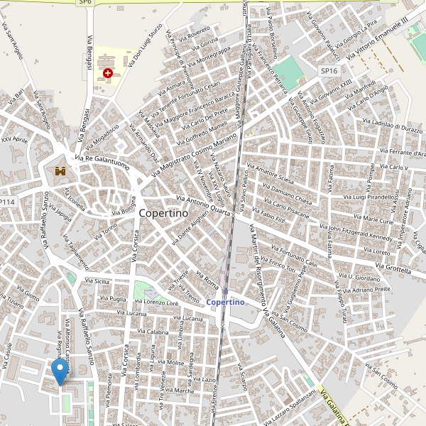 Thumbnail mappa mercati di Copertino
