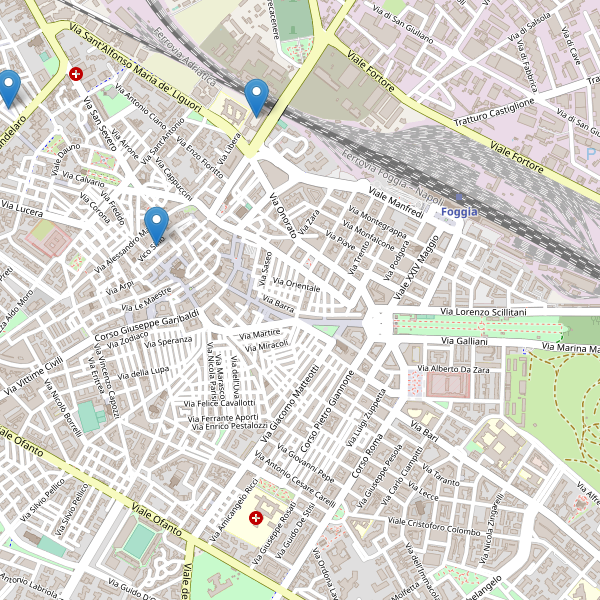 Thumbnail mappa mercati di Foggia