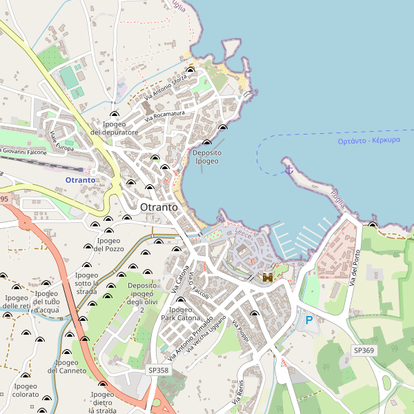 Thumbnail mappa mercati di Otranto