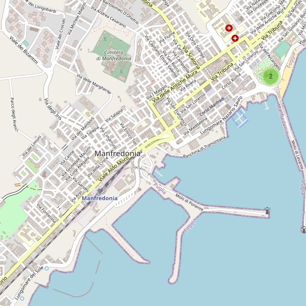 Thumbnail mappa monumenti di Manfredonia
