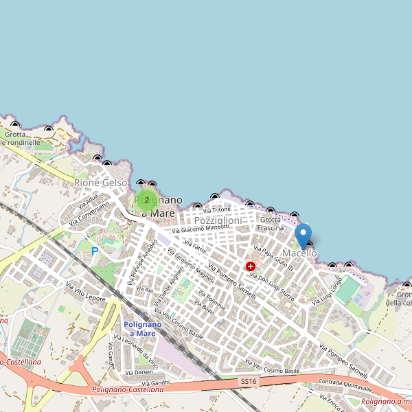 Thumbnail mappa musei di Polignano a Mare