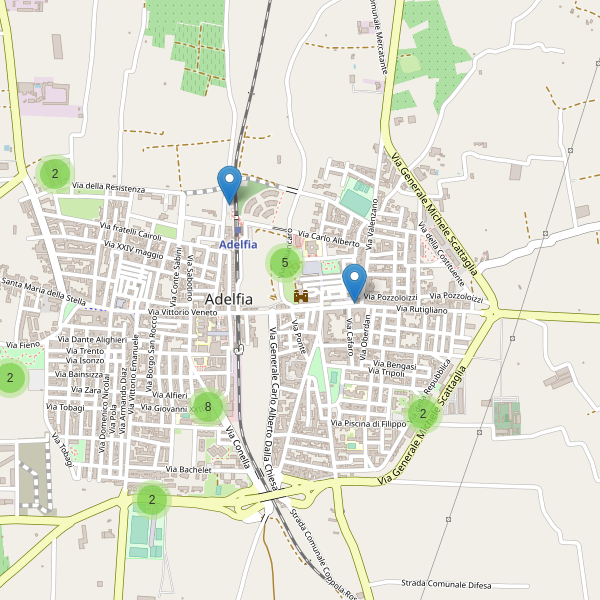 Thumbnail mappa parcheggi di Adelfia