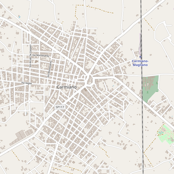 Thumbnail mappa parcheggi di Carmiano
