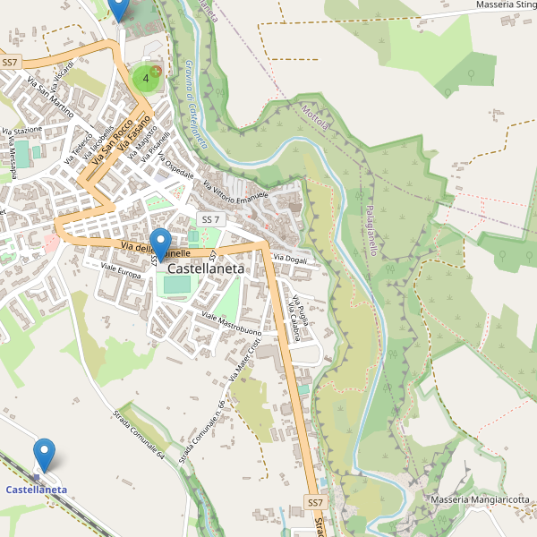 Thumbnail mappa parcheggi di Castellaneta