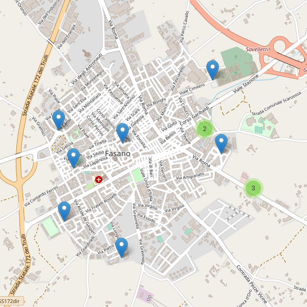 Thumbnail mappa parcheggi di Fasano
