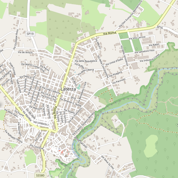 Thumbnail mappa parcheggi di Laterza
