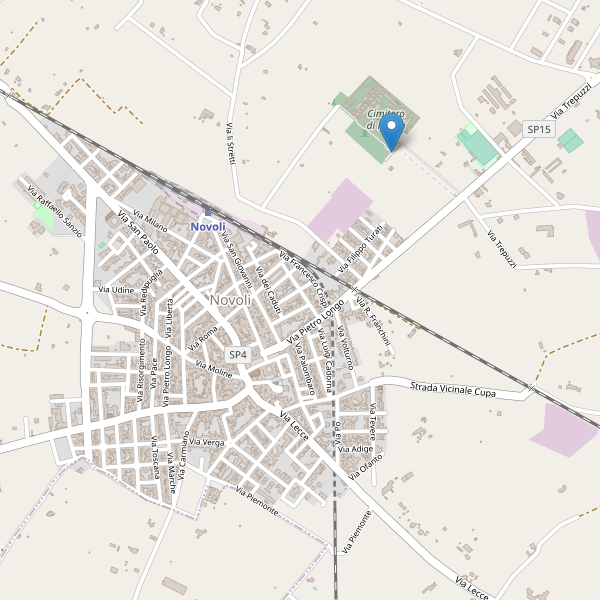 Thumbnail mappa parcheggi di Novoli