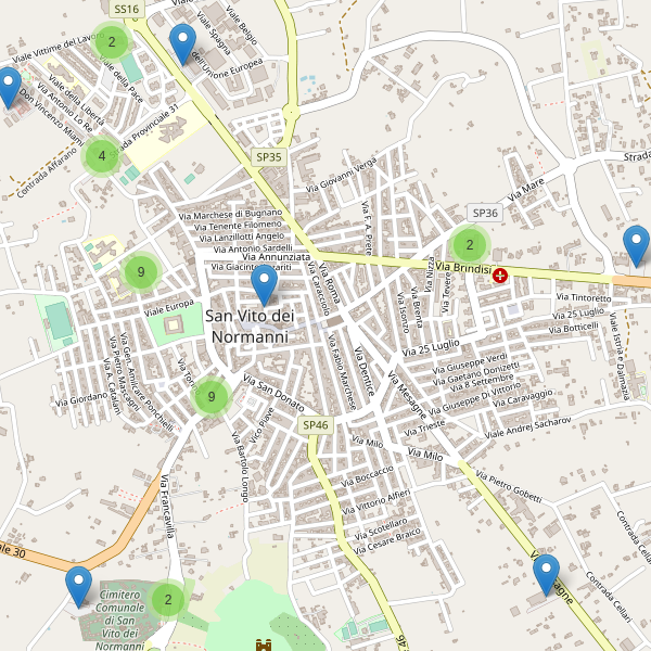 Thumbnail mappa parcheggi di San Vito dei Normanni