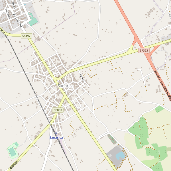 Thumbnail mappa parcheggi di Sanarica