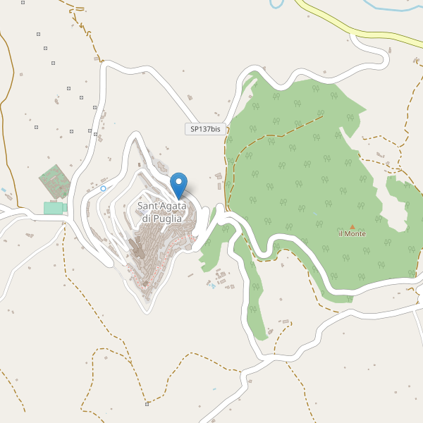 Thumbnail mappa parcheggi di Sant'Agata di Puglia