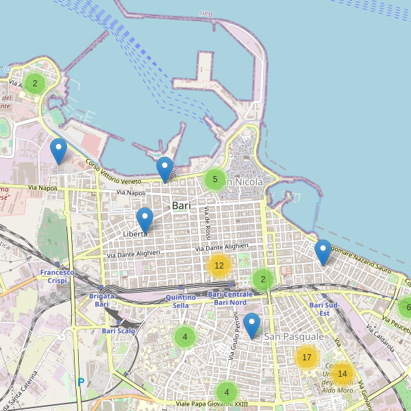 Thumbnail mappa scuole di Bari