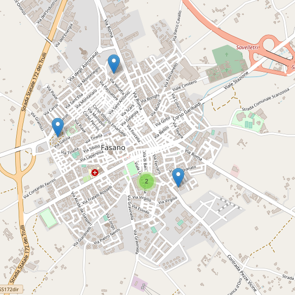 Thumbnail mappa scuole di Fasano