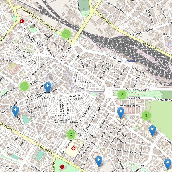 Thumbnail mappa scuole di Foggia