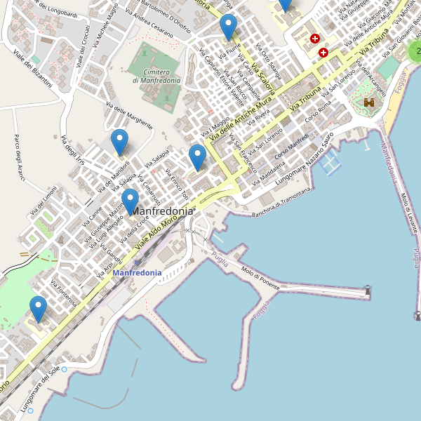 Thumbnail mappa scuole di Manfredonia