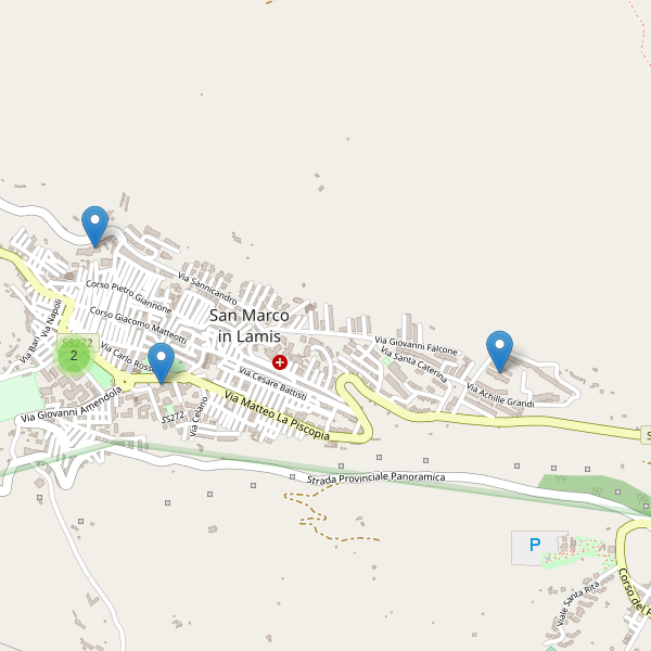 Thumbnail mappa scuole di San Marco in Lamis