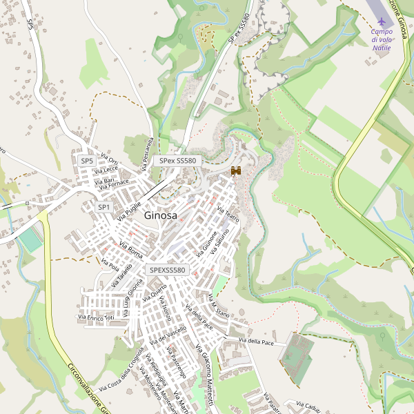 Thumbnail mappa sitiarcheologici di Ginosa