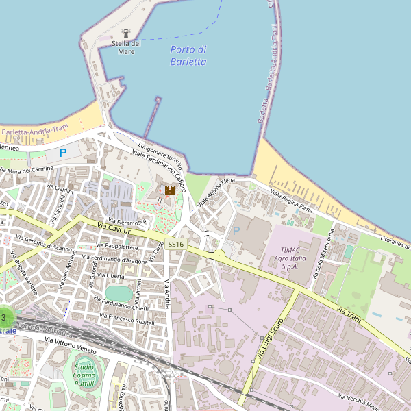 Thumbnail mappa stazioni di Barletta