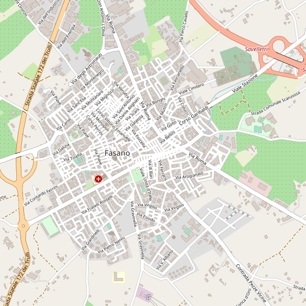 Thumbnail mappa stazioni di Fasano