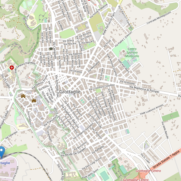 Thumbnail mappa stazioni di Grottaglie
