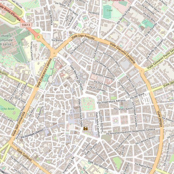 Thumbnail mappa stazioni di Lecce
