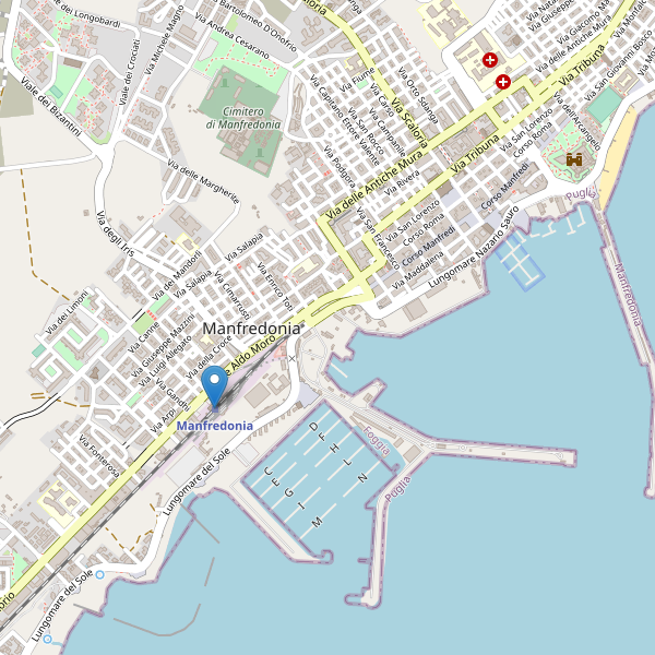 Thumbnail mappa stazioni di Manfredonia