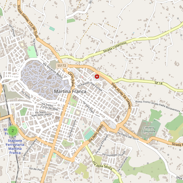Thumbnail mappa stazioni di Martina Franca