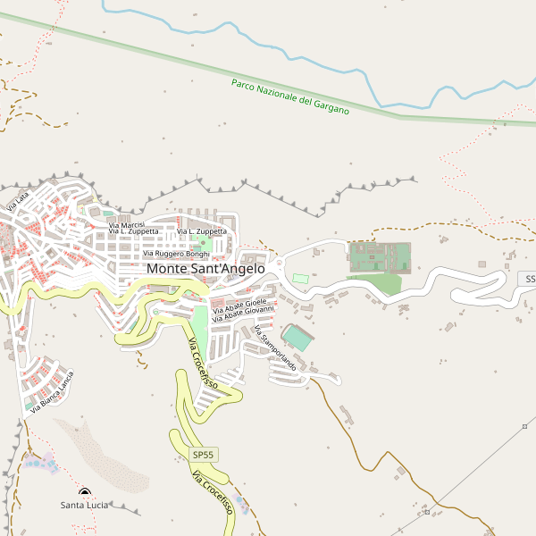 Thumbnail mappa stazioni di Monte Sant'Angelo