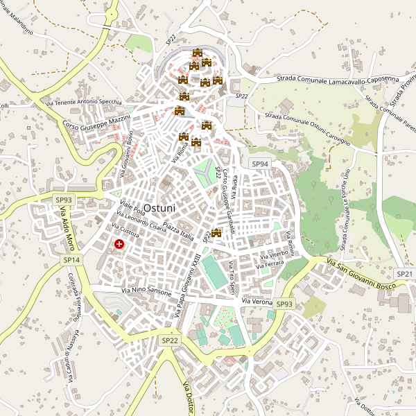 Thumbnail mappa stazioni di Ostuni