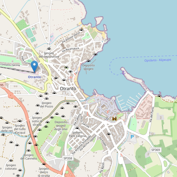 Thumbnail mappa stazioni di Otranto