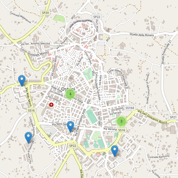 Thumbnail mappa supermercati di Ostuni