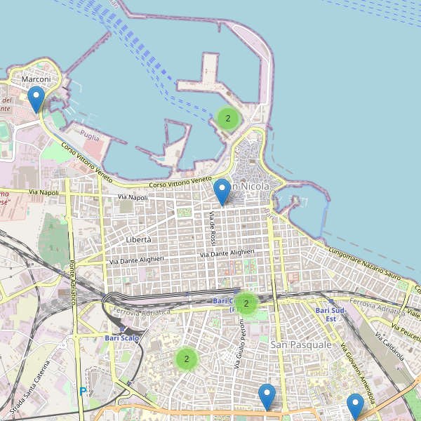 Thumbnail mappa taxi di Bari