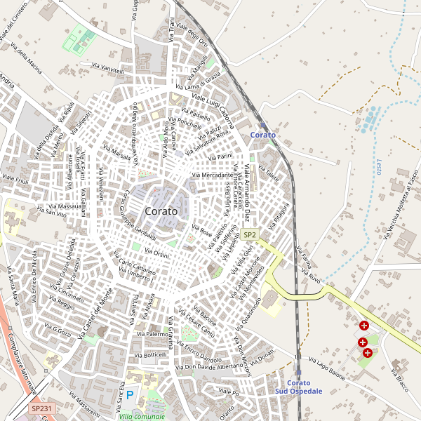 Thumbnail mappa taxi di Corato