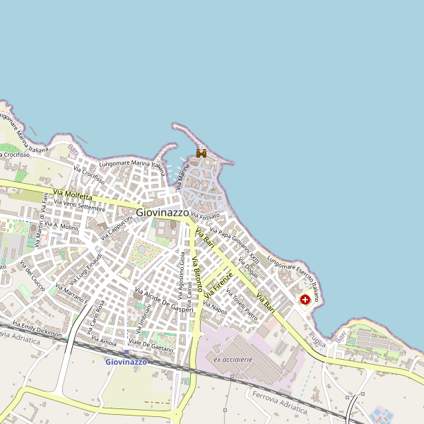 Thumbnail mappa taxi di Giovinazzo