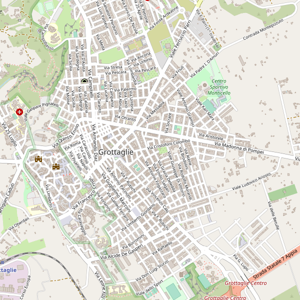 Thumbnail mappa taxi di Grottaglie