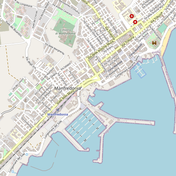Thumbnail mappa taxi di Manfredonia