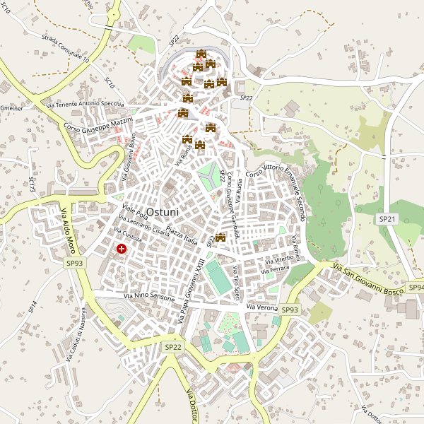 Thumbnail mappa taxi di Ostuni