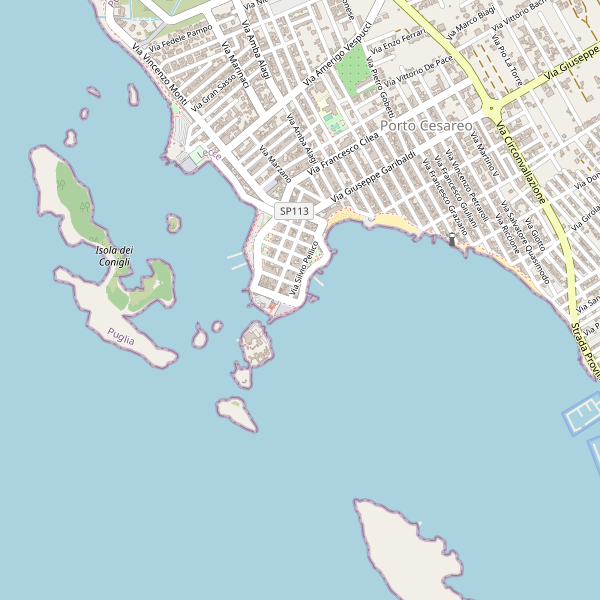 Thumbnail mappa taxi di Porto Cesareo